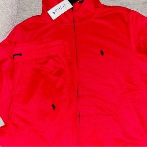 Men’s Polo Sweatsuits XL-3XL Multiple Colors. Please Specify Which Color/Colors